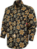 BOCOMAL FR Shirts for Men Printed Plaid Flame Resistant NFPA2112/CAT2 6.5oz Lightweight Fire Retardant Shirt