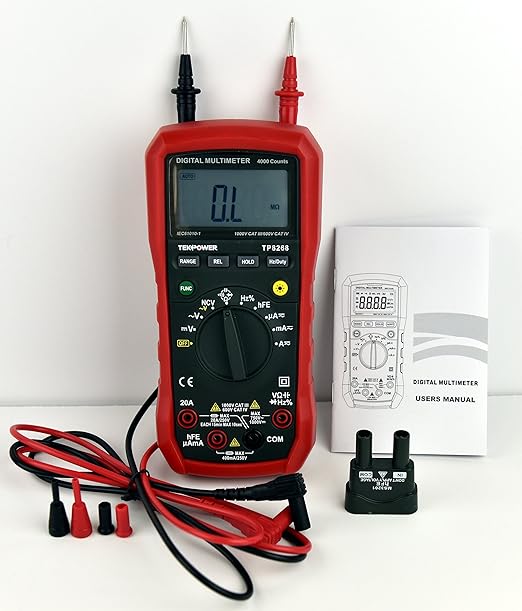 Tekpower TP8268 AC DC Auto/Manual Range Digital Multimeter with NCV Feature