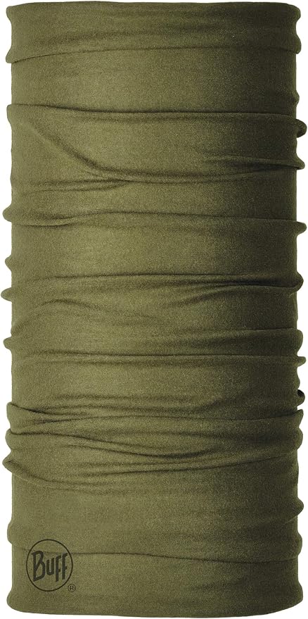 Buff CoolNet UV Neck Gaiter, UPF 50 Sun Protection, Breathable, Versatile, Quick Dry Face Mask, Solid Colors, Adult Size