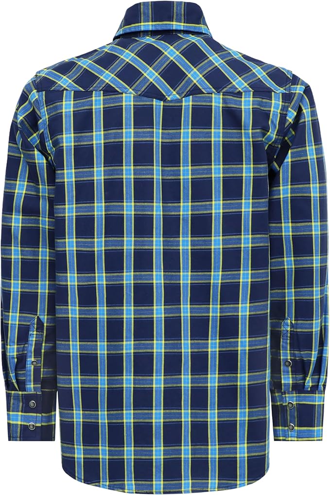 BOCOMAL FR Shirts Flame Resistant 100% C NFPA2112 7.5oz Men's Fire Retardant Welding Shirt