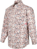 TICOMELA FR Shirt for Men Flame Resistant Shirts 6.5oz Light Weight Plaid Men's Fire Retardant Shirts