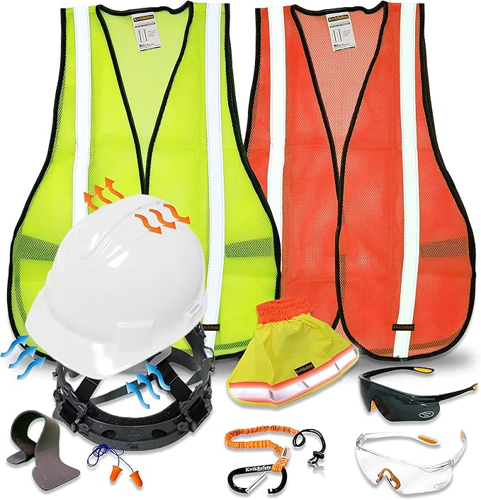 KwikSafety - Charlotte, NC - Hard Hats [Full Brim, Cap Style, Climbing Style] Type 1, Class C ANSI OSHA