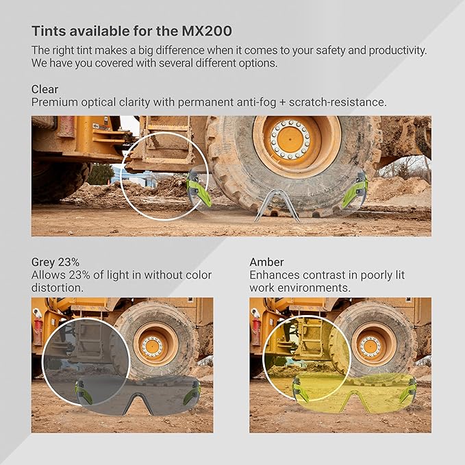 HexArmor MX200 Safety Glasses