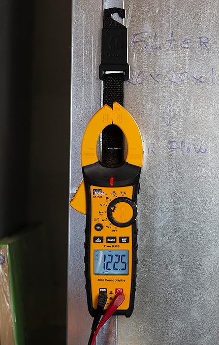 Ideal Electrical 61-747 TightSight 400 Amp 600-Volt Digital Truerms AC/DC Clamp Meter