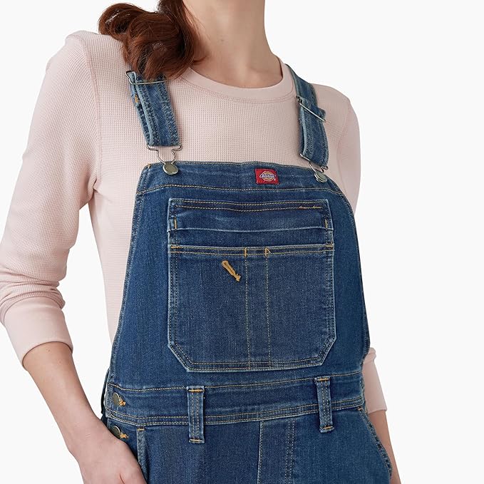 Dickies Women's Double Front Bib Overall