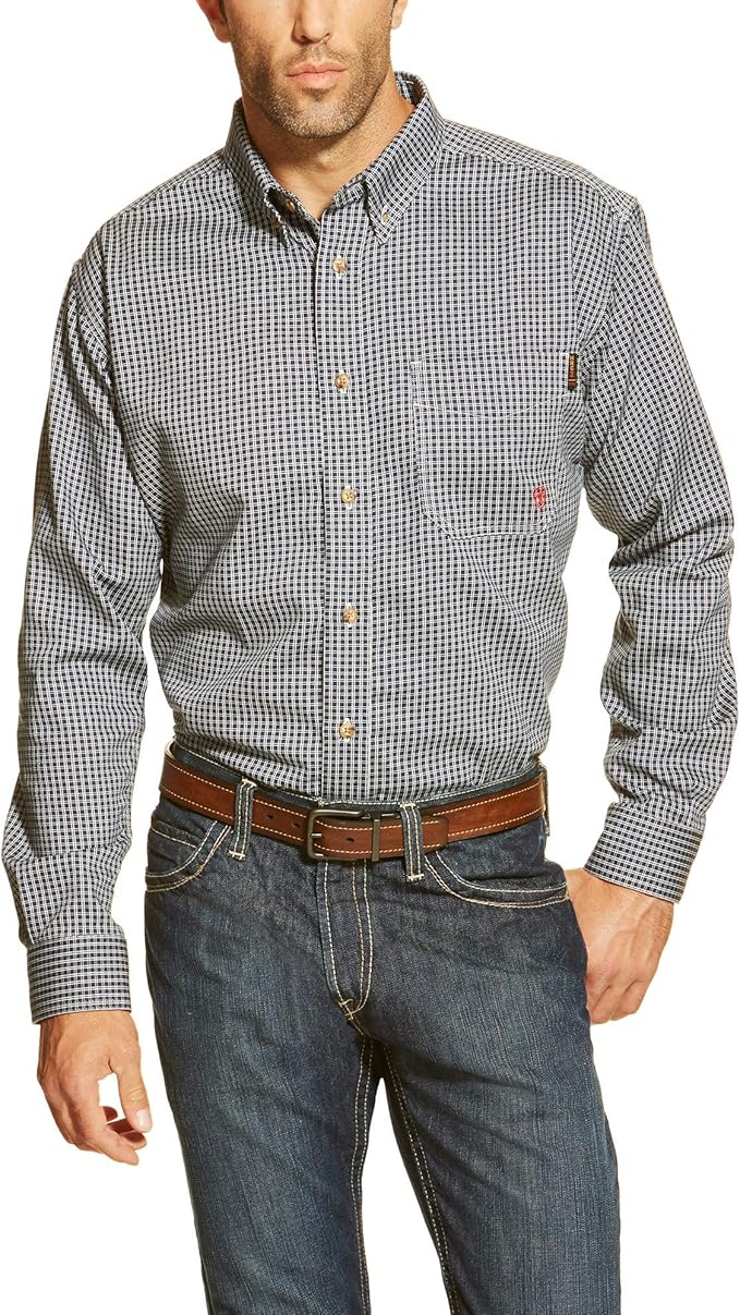 Ariat Men's Rebar Pocket Henley Long Sleeve