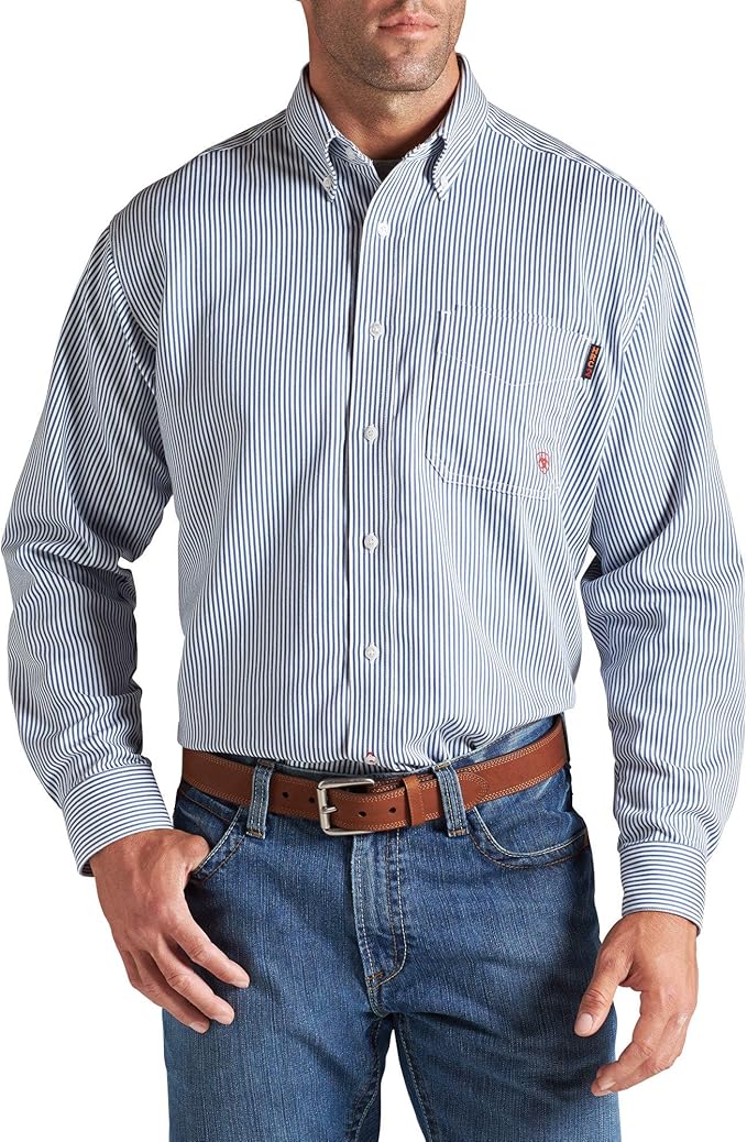 Ariat Men's Rebar Pocket Henley Long Sleeve