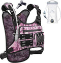 Running Vest with 2L Water Bladder, Hydration Backpack, USA Original Patent, Lightweight Hydration Pack with Gear Holder, Reflective Chest Pack for Men Women for Marathon