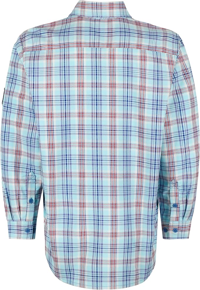 BOCOMAL FR Shirts for Men Flame Resistant Light Weight NFPA2112 Fire Retardant Welding Shirt Water & Oil Repellent Finish