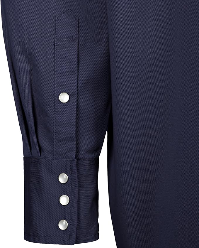 Titicaca FR Shirts for Men 6.5oz Lightweight Flame Resistant Button Down Work Shirt Fire Retardant Welding Shirt