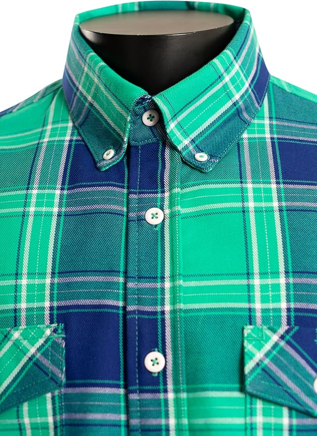 100% Cotton Mens Fr Shirts 7.5oz Flame Resistant Shirts NFPA2112 Men's Fire Retardant Welding Shirts