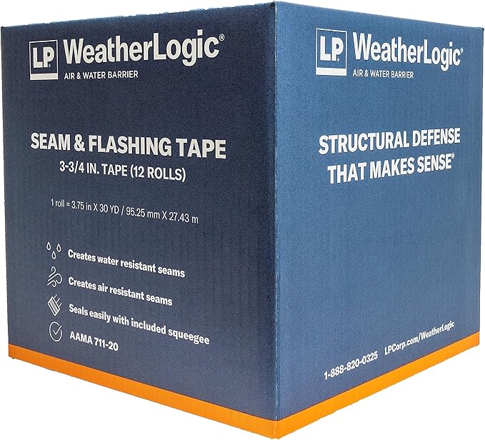 Seam & Flashing Tape 3 ¾ inch - Case