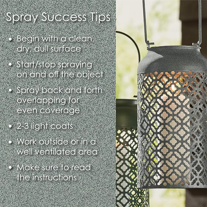 Krylon Fusion All-In-One Adhesive Spray Paint for Indoor/Outdoor Use, 12 oz, Granite