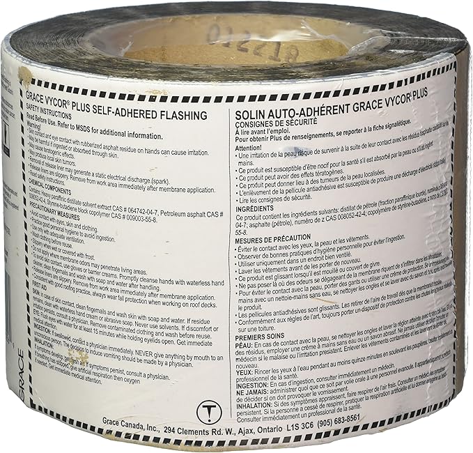 Grace TV718306 6" x75'Vycor Flashing