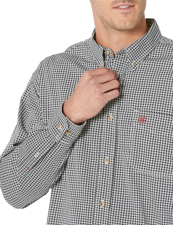 Ariat Men's Rebar Pocket Henley Long Sleeve