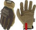 Mechanix Wear: FastFit Work Glove with Elastic Cuff for Secure Fit, Performance Gloves for Multi-Purpose Use, Touchscreen Capable Safety Gloves for Men (Brown, XX-Large)