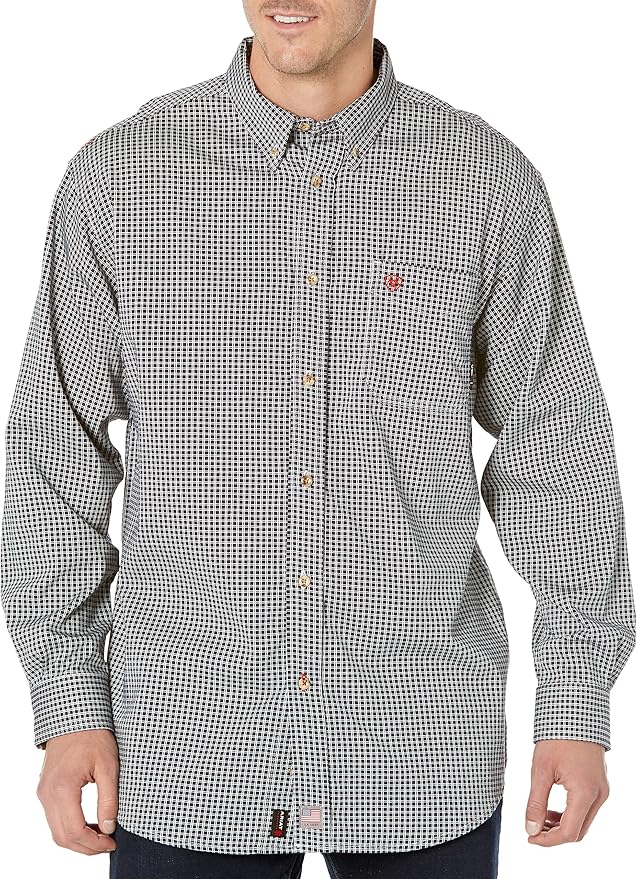 Ariat Men's Rebar Pocket Henley Long Sleeve