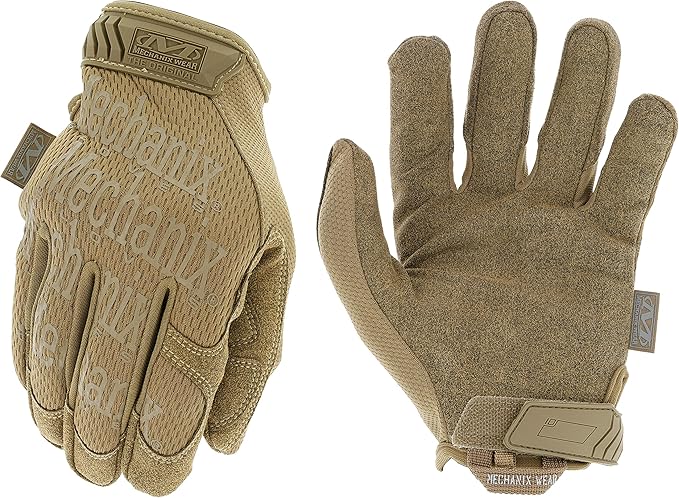 Mechanix Wear Original Tactical Glove - High Performance Anti-Slip Grip Safety Gloves - Impact Resistant & Touchscreen Capable - X-Large - Coyote Brown