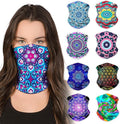 Sojourner Neck Gaiter, Bandana, Buff (9 Pack) - Face Cover for Men, Women, and Teens - Neck Warmer UV Sun Protection Gator